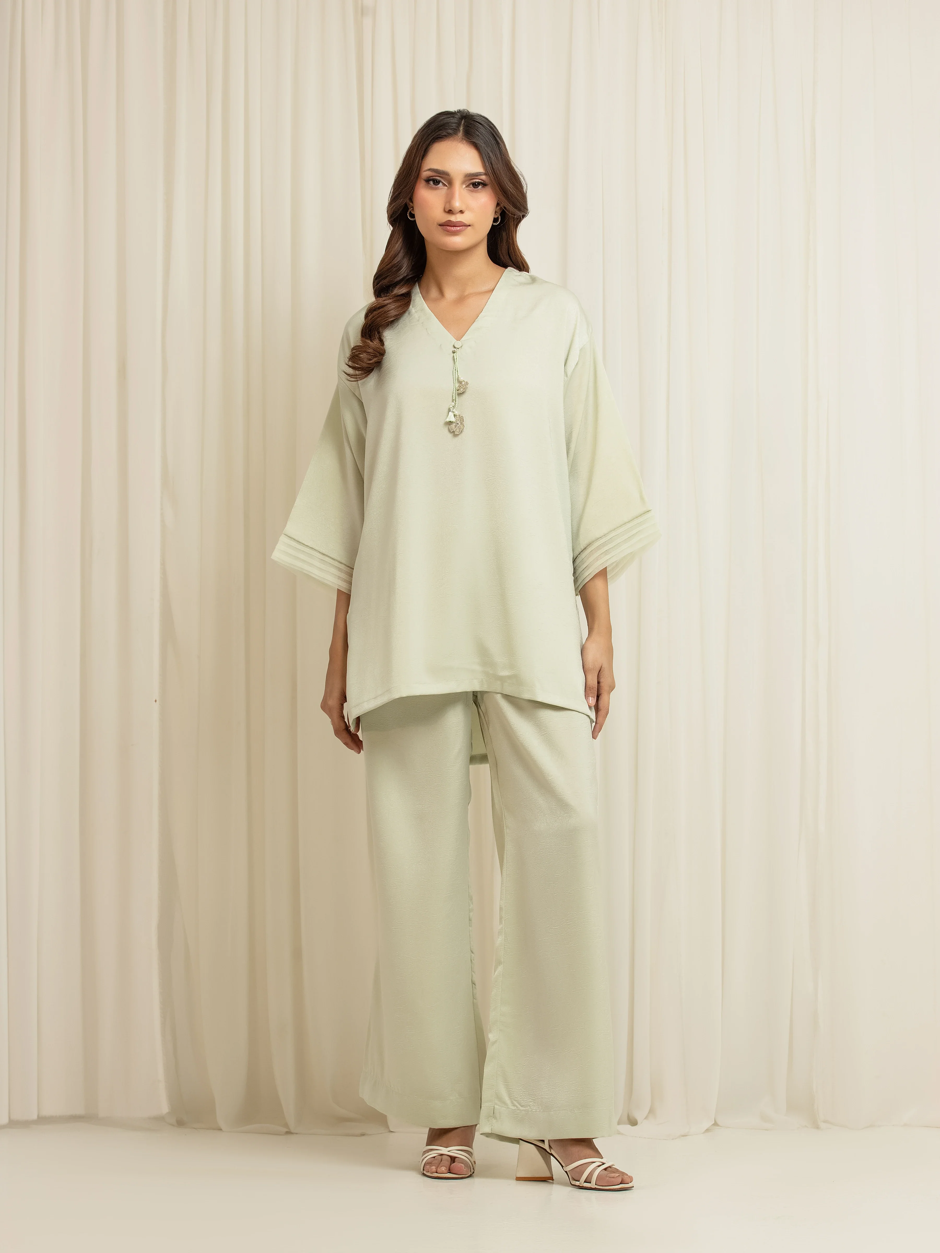 Solid Co-Ord Set - EWTKS6-86099ST