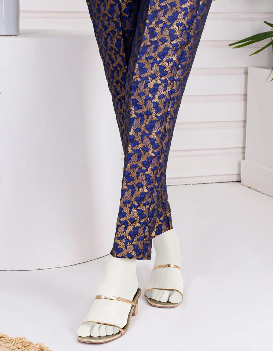 BLUE JAMAWAR TROUSERS | JJLT-S-JPWT-23-576