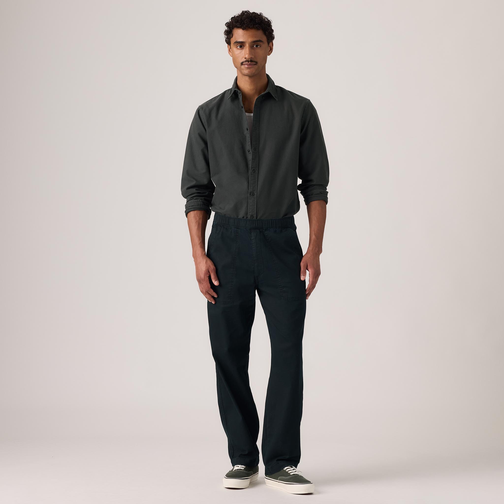 Levi's® Men's Easy Relaxed Cotton Linen Pull On Surplus Pants For Men
