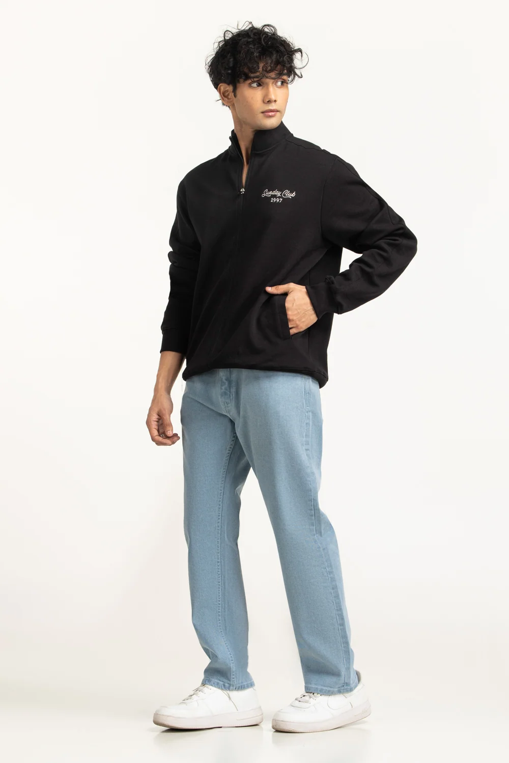 Regular Fit Knitted Jacket
