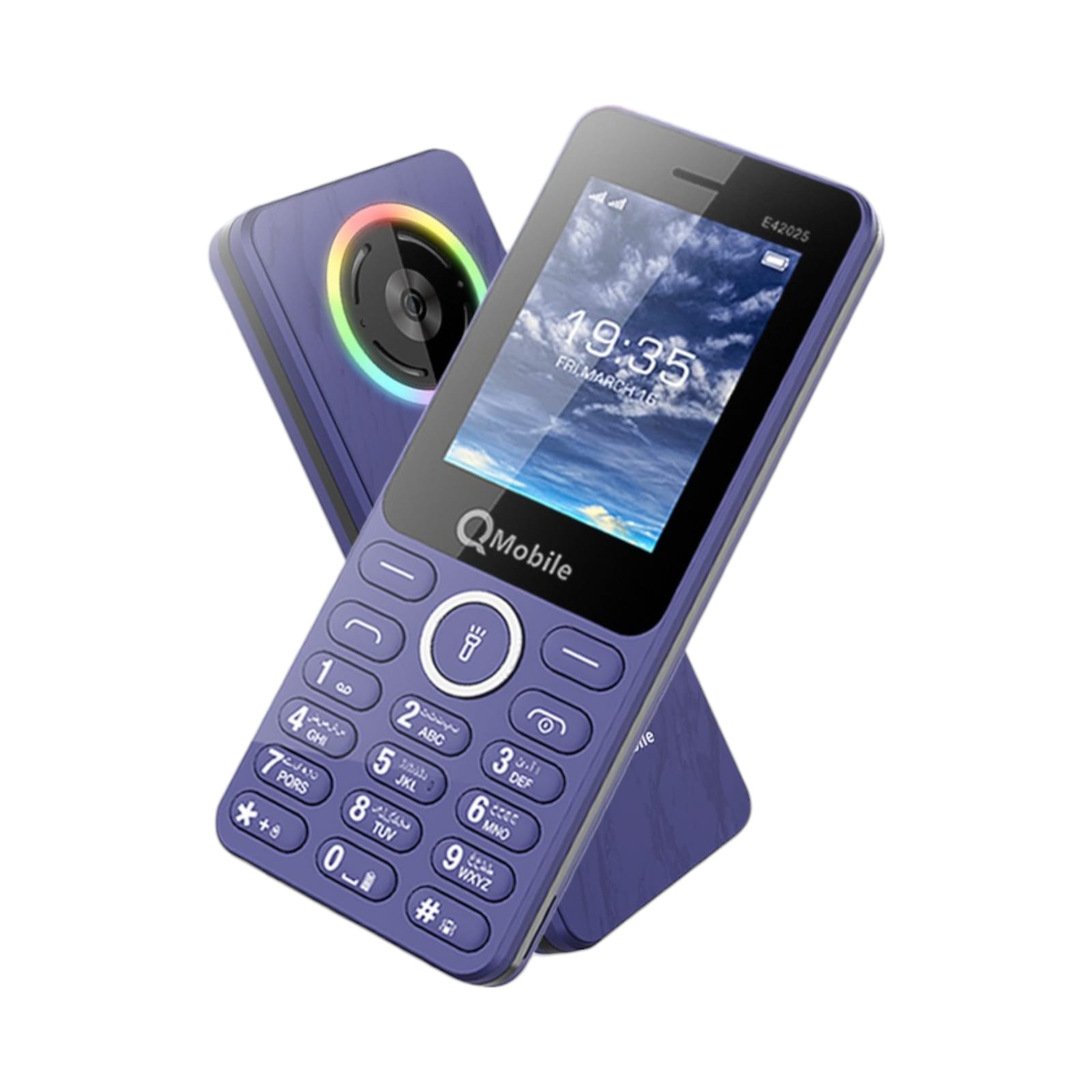 Qmobile E4 2025 - 2.4 Inch Display - 2500mAH Battery - Type c charging - Dual Sim - PTA Approved - Wireless FM Radio - Auto call recording - Bluetooth - 1 Year brand warranty