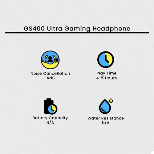 GS400 Ultra Gaming Headphone