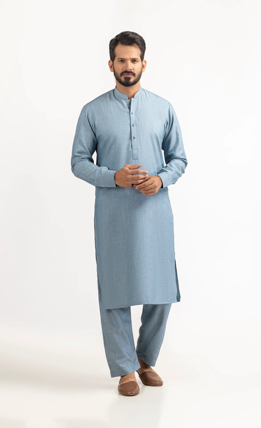 Vision Marzello Unstitched Fabric Blended