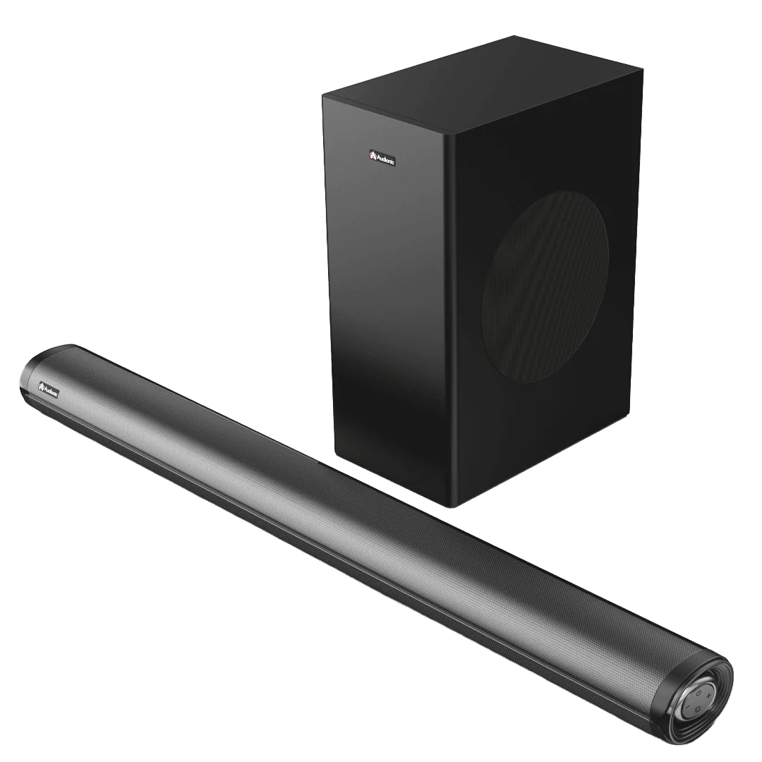 Elite 1200 Sound Bar with Wireless Woofer 2.1 Multimedia Speaker