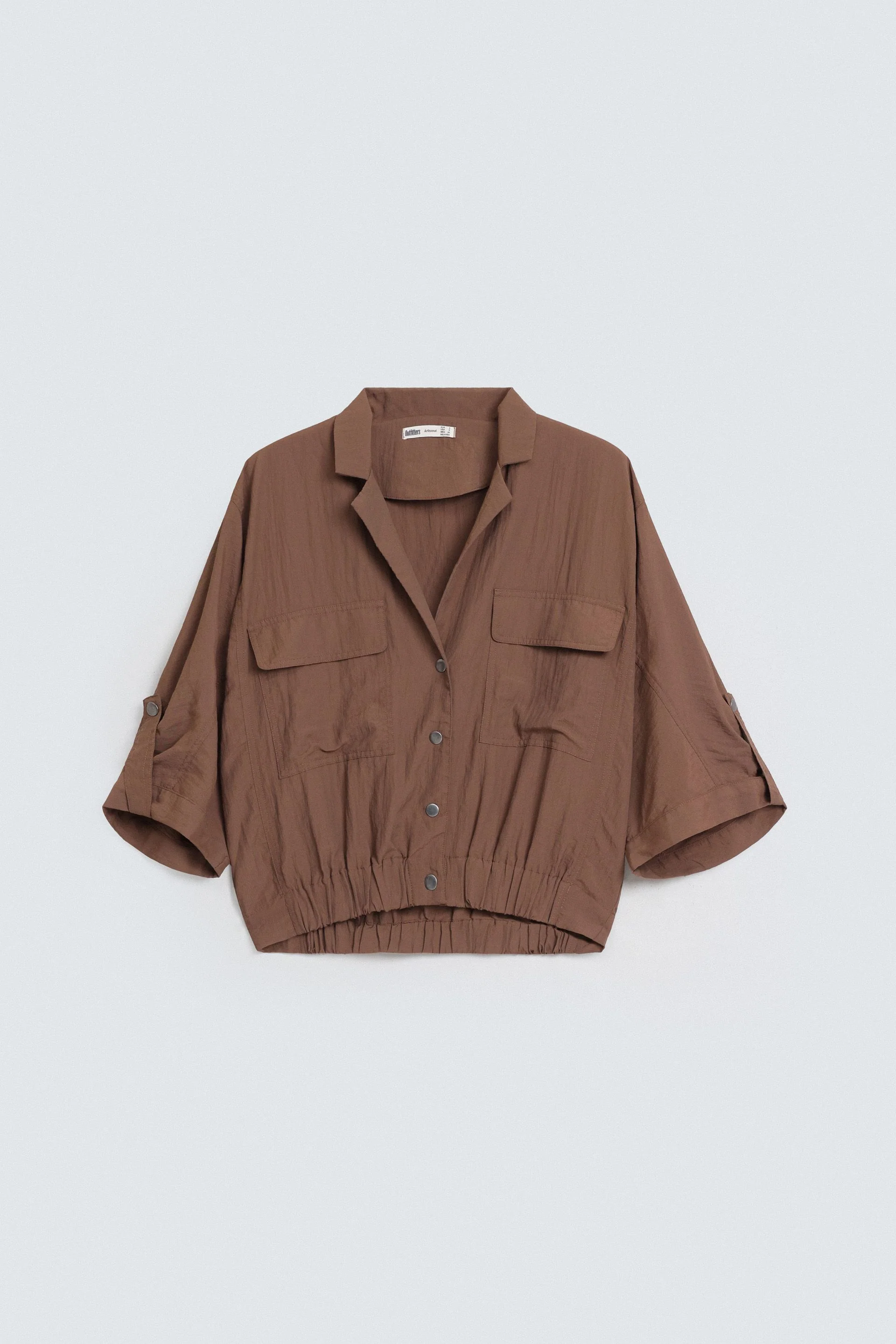Cropped Safari Shirt