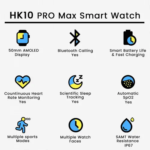 HK10 PRO Max Smartwatch