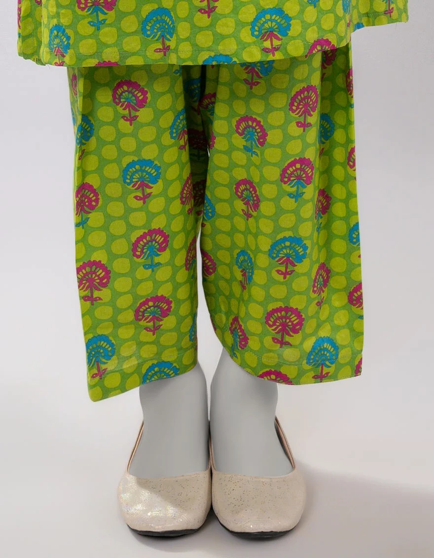 GREEN LAWN PRINTED SHALWAR
