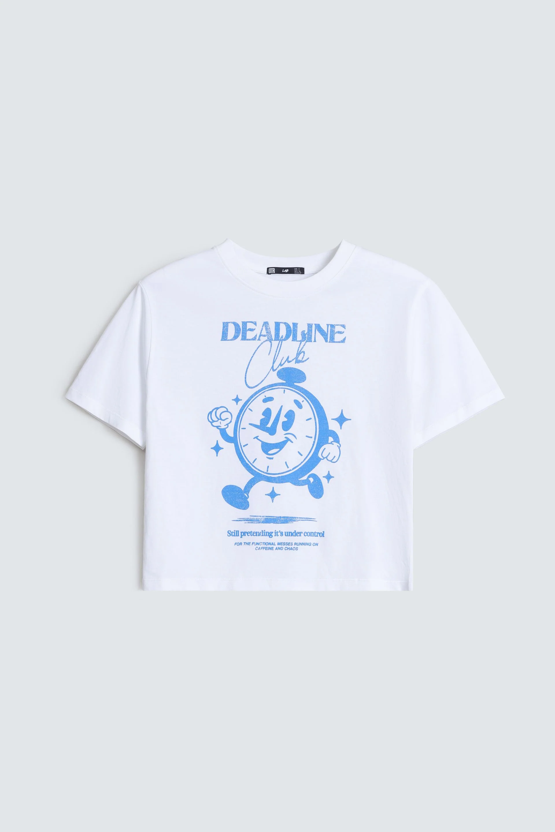 Cropped Graphic T-Shirt