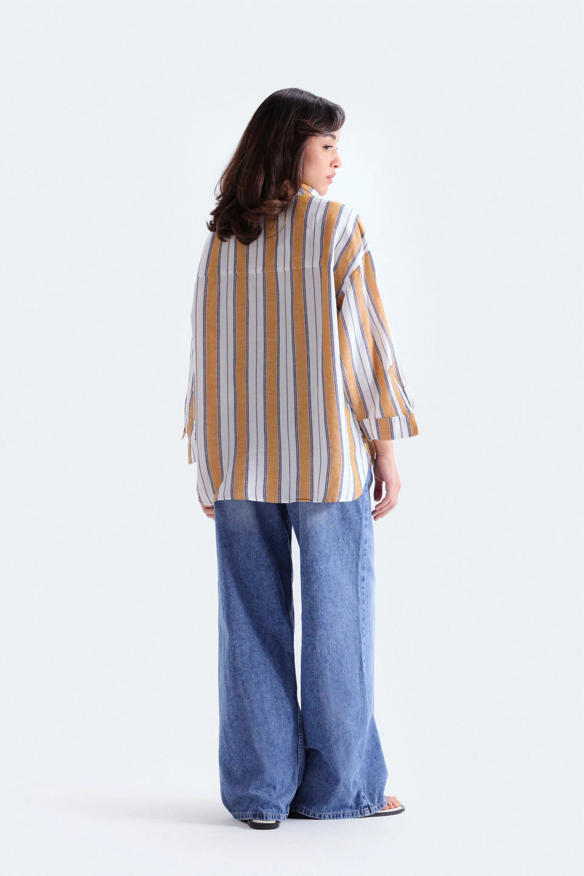 Striped Button Up Shirt